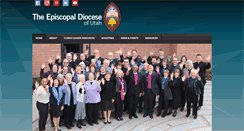 Desktop Screenshot of episcopal-ut.org