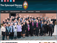 Tablet Screenshot of episcopal-ut.org